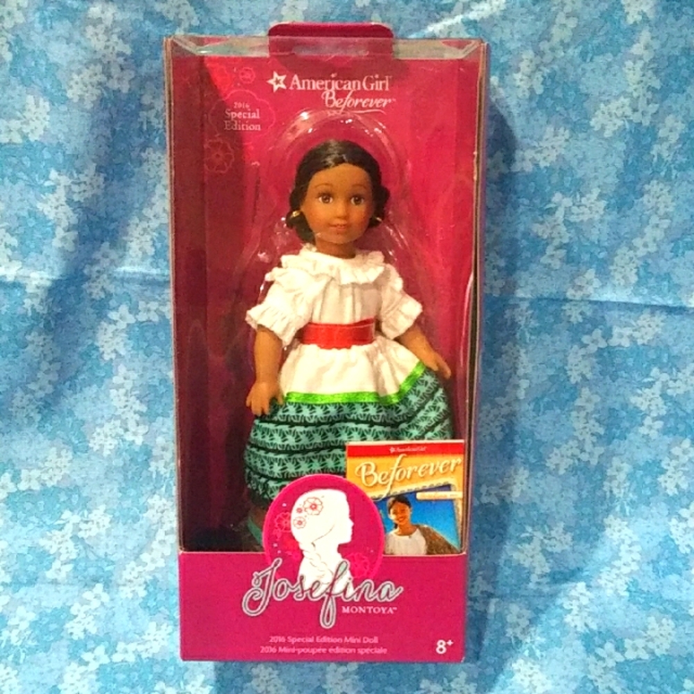 American Girl Josefina Montoya MINI Doll With Mini Book, 2016 Special Edition